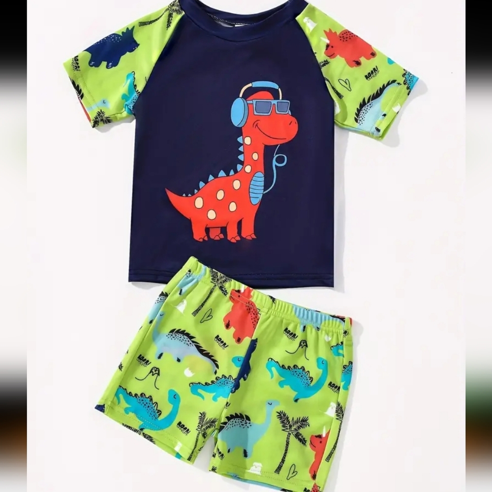 1-2 year Dinosaur Swimsuit
